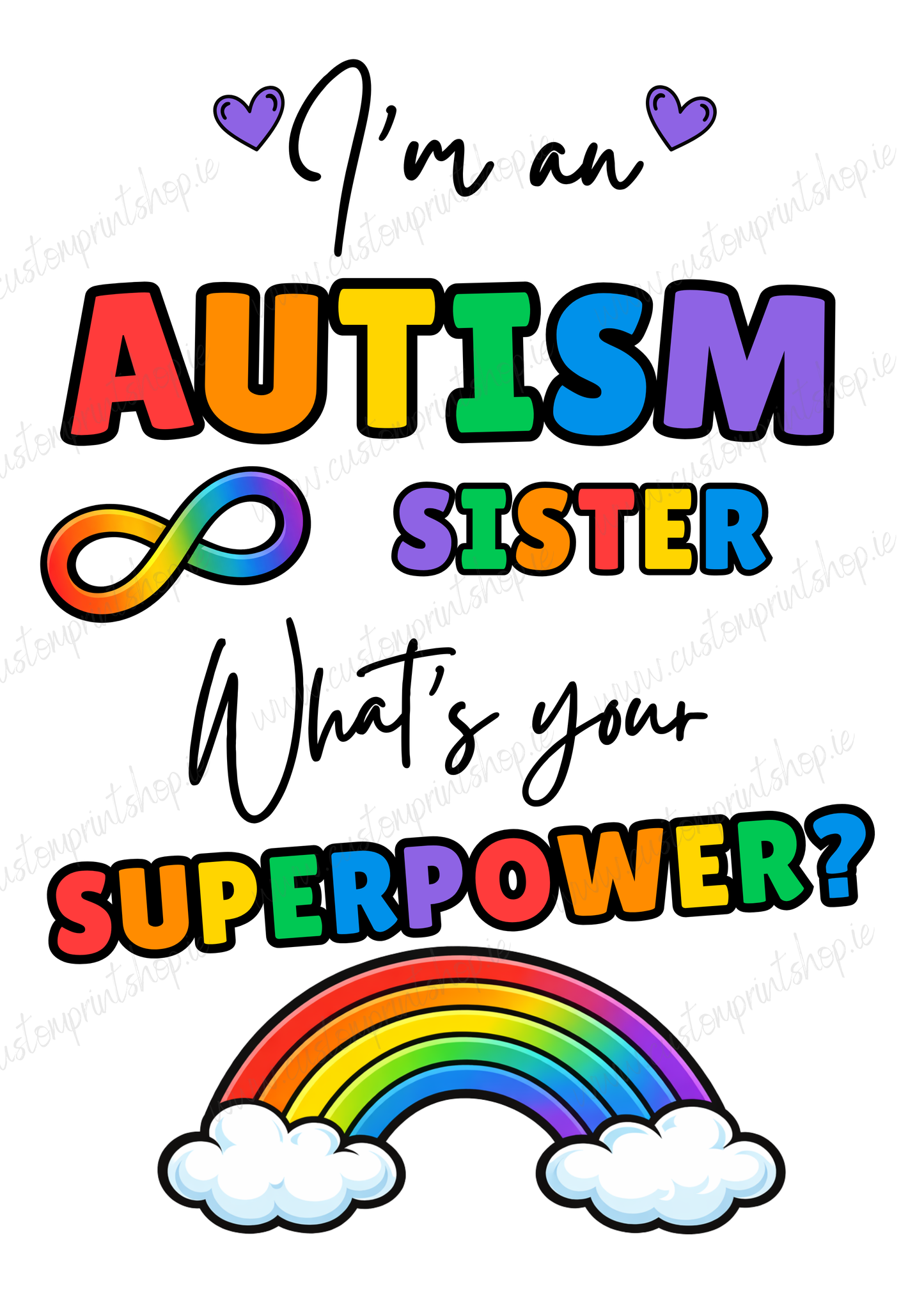 DIGITAL FILE - Autism Superpower Prints