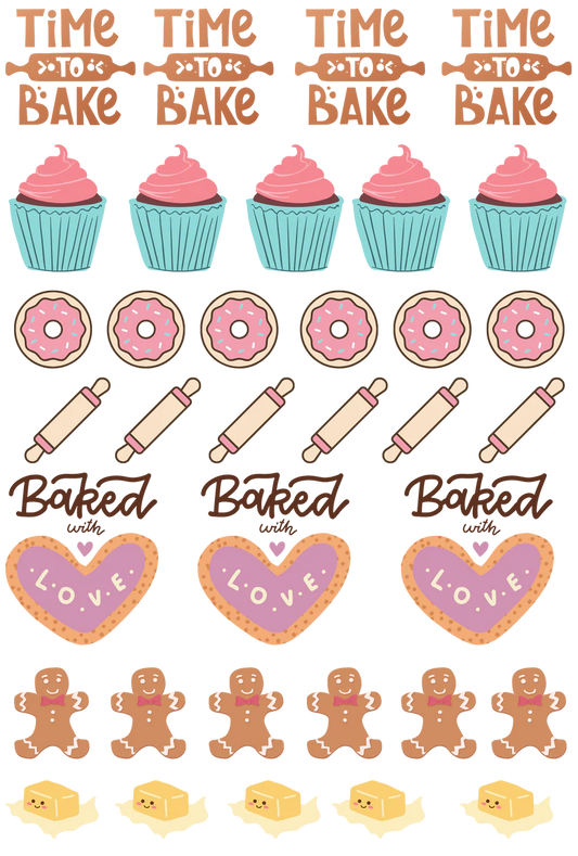 Baking - 13.5*20cm UV DTF Sheet