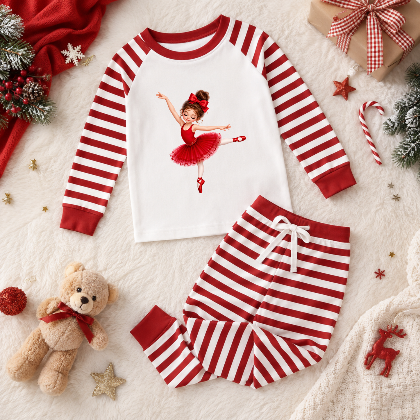 Christmas Ballerina DTF Transfer