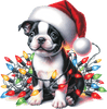 Dog Breed Christmas Lights DTF Transfer