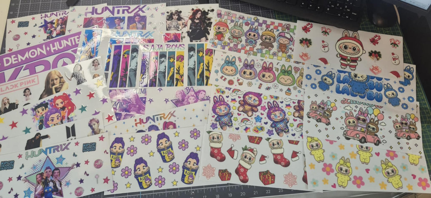 Mixed Character UVDTF Bundle