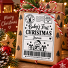 10 Pack of Printed Personalised Christmas Gift Labels