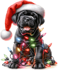 Dog Breed Christmas Lights DTF Transfer