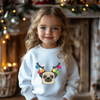 Christmas Pug DTF Transfer