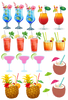 Cocktails - 13.5*20cm UV DTF Sheet