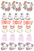 Cute Ghosts - 13.5*20cm UV DTF Sheet