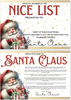 DIGITAL FILE - Certificate & Letter From Santa