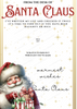 DIGITAL FILE - Scratch Off Letter From Santa - Nice List
