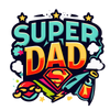 DTF Fathers Day Prints - Size 9cm Wide
