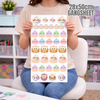 Squishy Dumpling Theme UVDTF Gangsheet (28cm x 50cm)