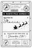 10 Pack of Printed Personalised Christmas Gift Labels