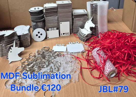 Joblot - MDF Sublimation Bundle 286pcs (JBL#79)