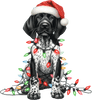 Dog Breed Christmas Lights DTF Transfer