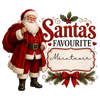 Santa's Favourite Múinteoir UVDTF Transfer