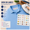 Personalised Iron-On Clothing Labels
