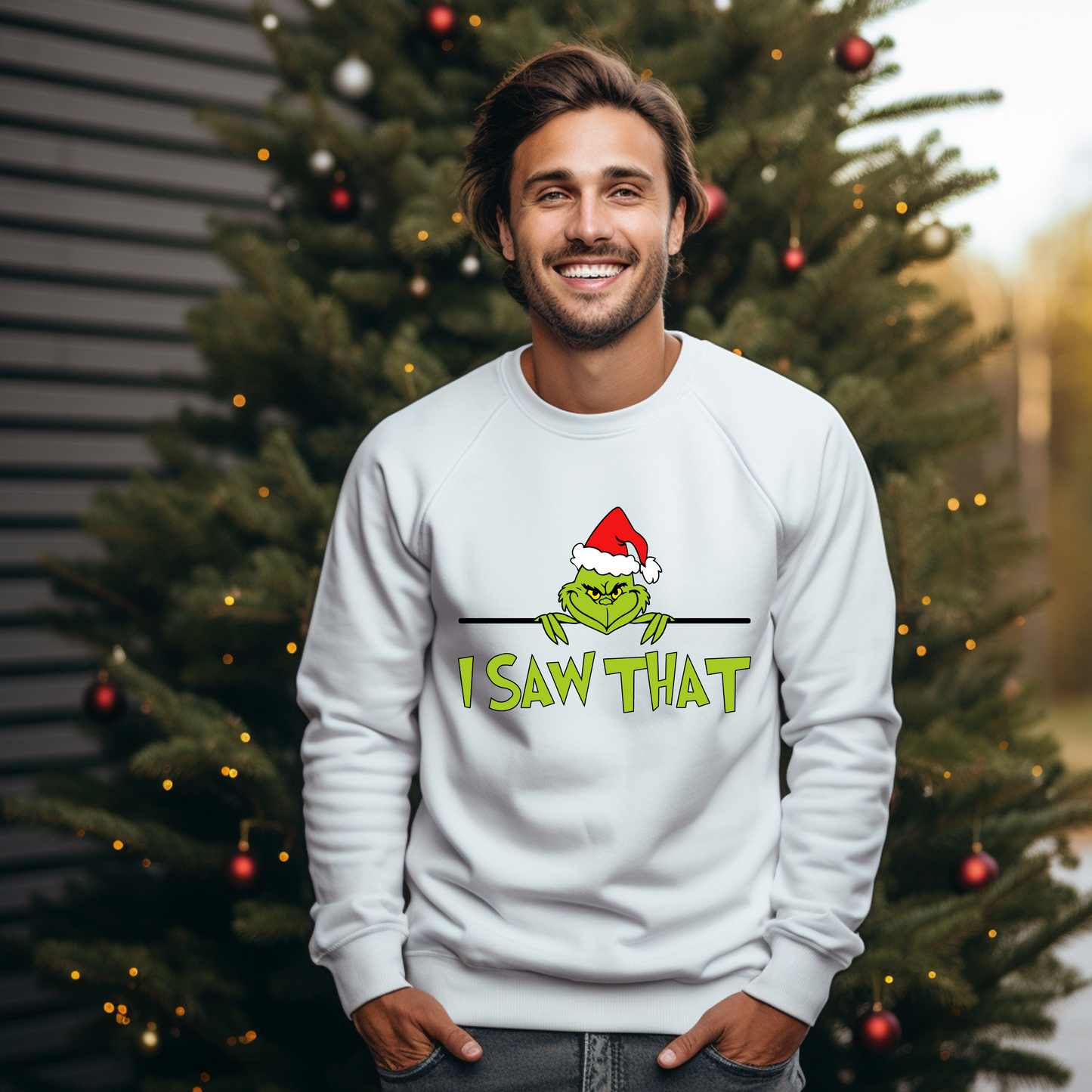 Grinch - I Saw That DTF Transfer