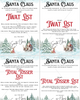 DIGITAL FILE - **RUDE-ADULT-NAUGHTY WORD** Letters & Certificates from Santa
