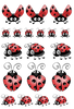 Lady Bug- 13.5*20cm UV DTF Sheet