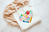 Heart Shape School Symbols DTF Transfer