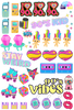Nineties - 13.5*20cm UV DTF Sheet