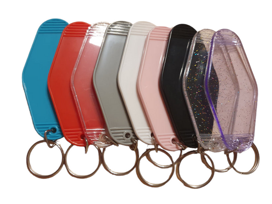 Joblot - 105 Vintage Motel Style Keychain Blanks (JBL#203&204)