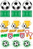 Soccer - 13.5*20cm UV DTF Sheet