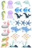 Under The Sea - 13.5*20cm UV DTF Sheet