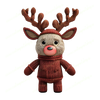 DIGITAL FILE - Knitted Effect Reindeer