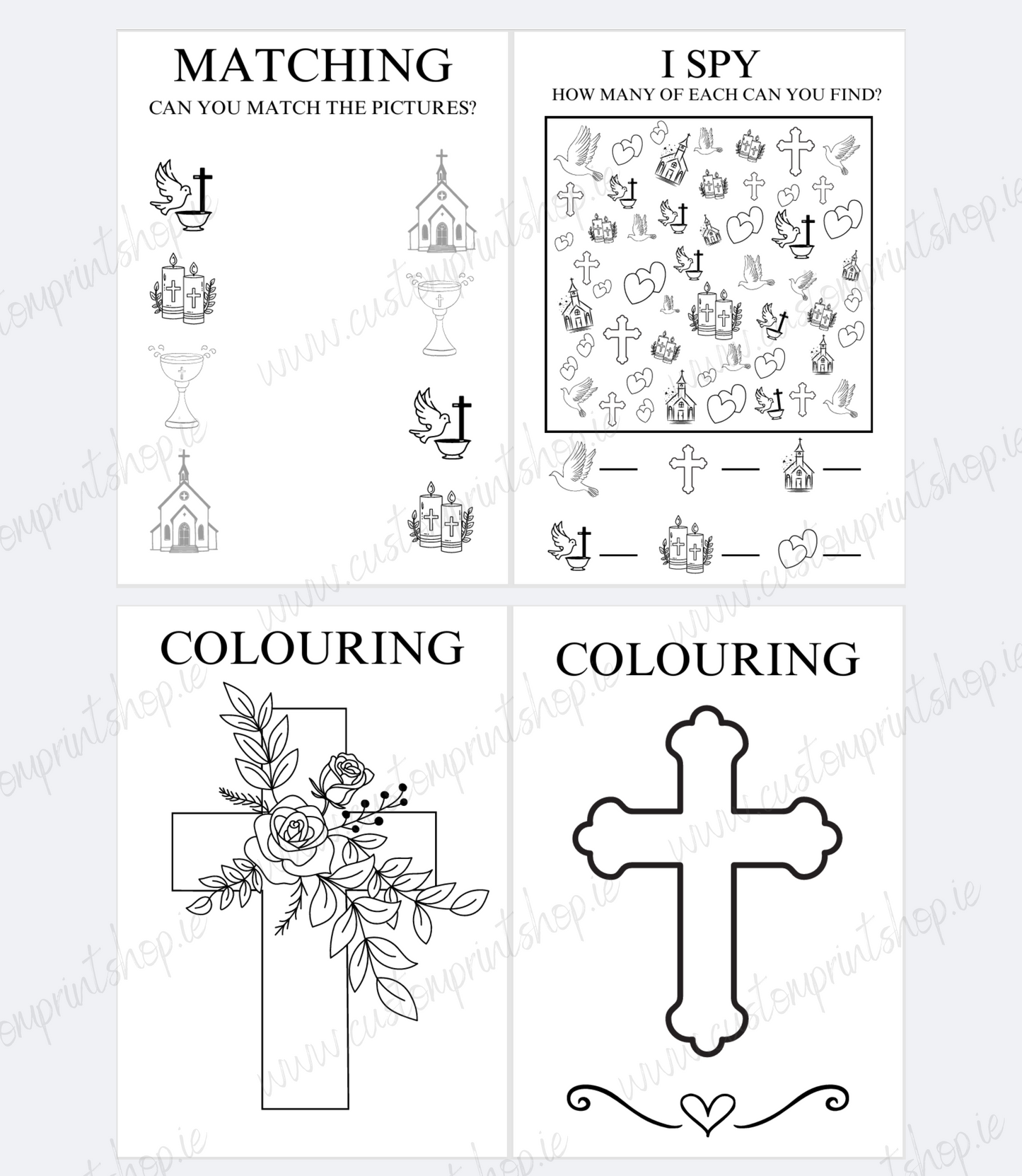 DIGITAL FILE - Special Day Activity Pack