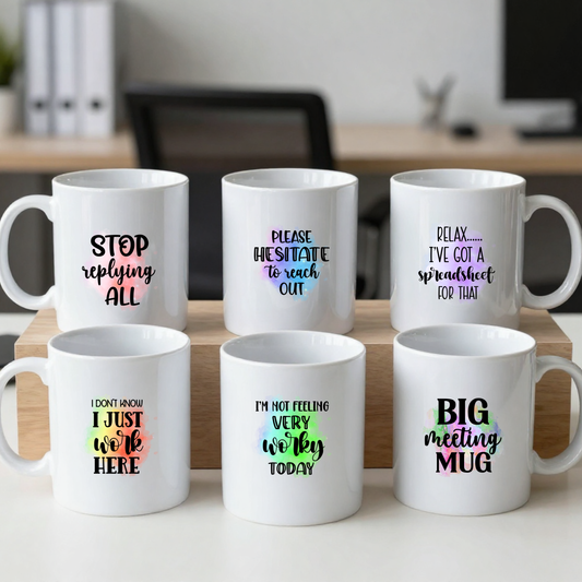 Funny Office Quotes UVDTF Transfers