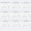 DIGITAL FILE - Valentine's Colour In Place Mat