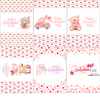 DIGITAL FILE - Valentine's Chocolate Bar Sleeves