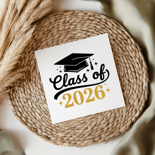Class of 2026 Graduation UVDTF Transfer