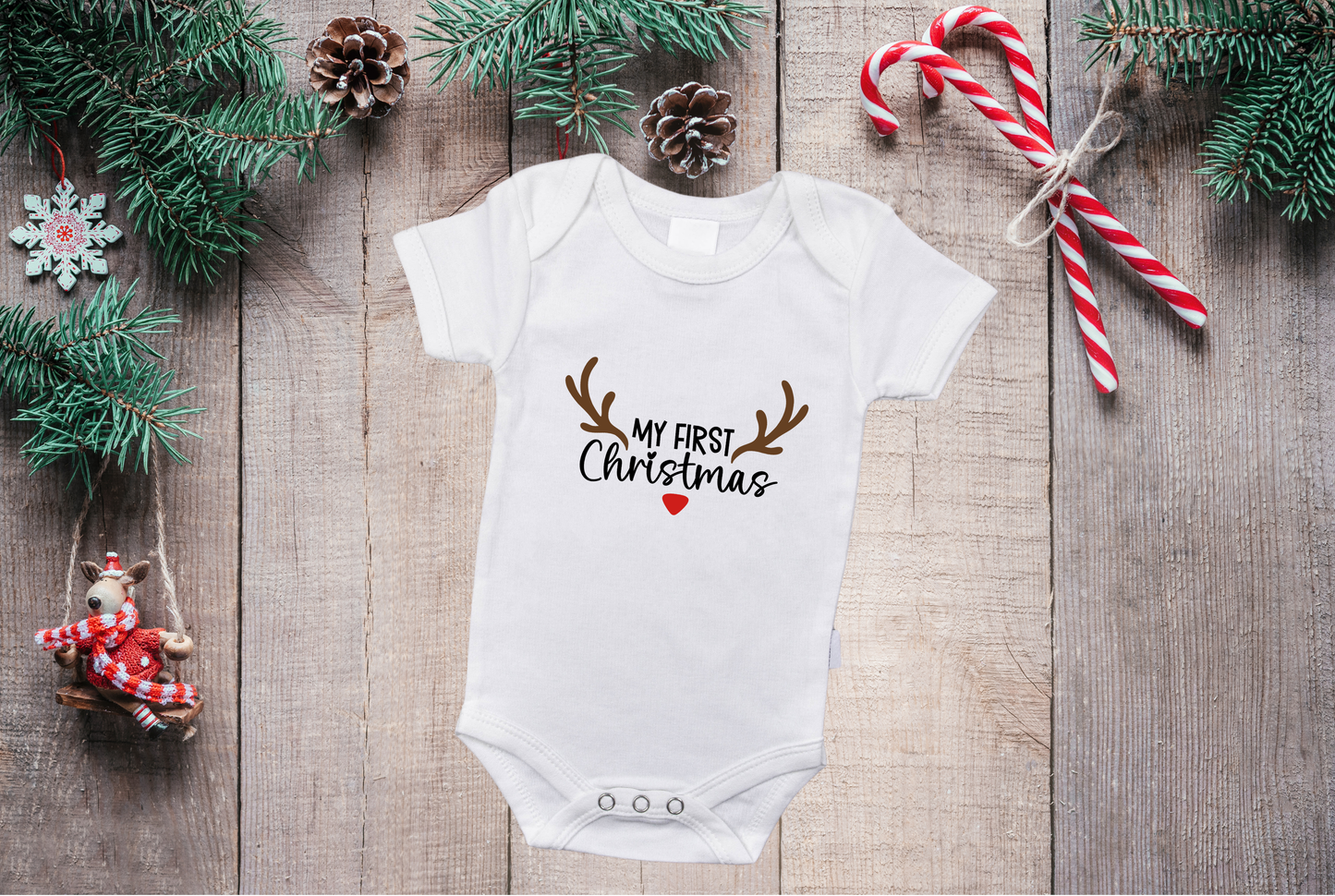 My 1st Christmas (Deer Design) DTF Transfer