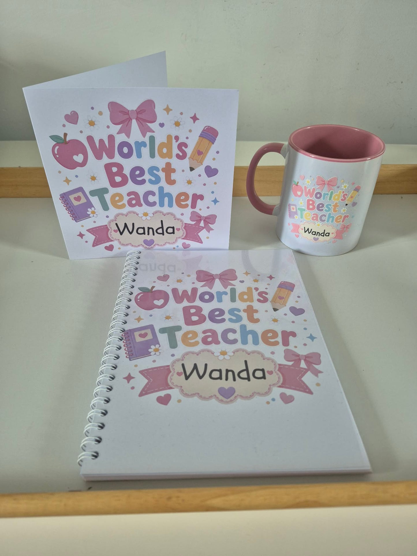 Personalised Teacher Gift Set