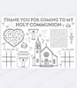 DIGITAL FILE - Communion Placemat