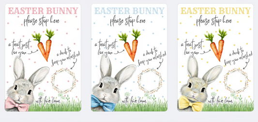 DIGITAL FILE - Easter Bunny Placemats