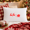 Red Santa Sleigh DTF Transfer