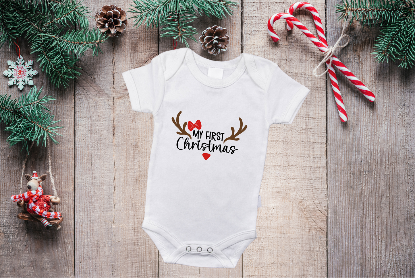 My 1st Christmas (Deer Design) DTF Transfer