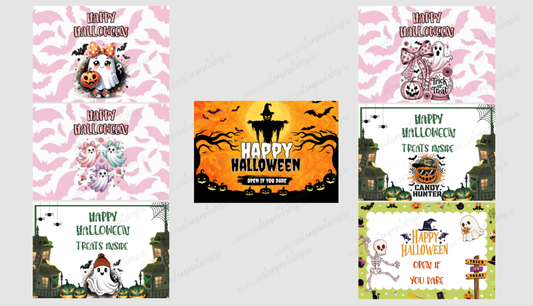 DIGITAL FILE - Halloween Treat Bags