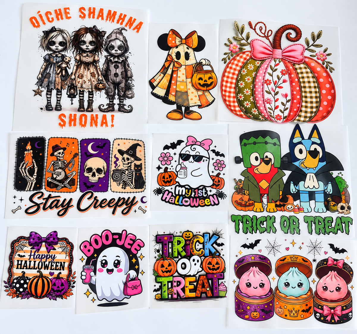 Halloween Theme DTF Lucky Envelopes