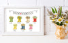 DIGITAL FILE - Customisable Wellies Design - Build your own prints