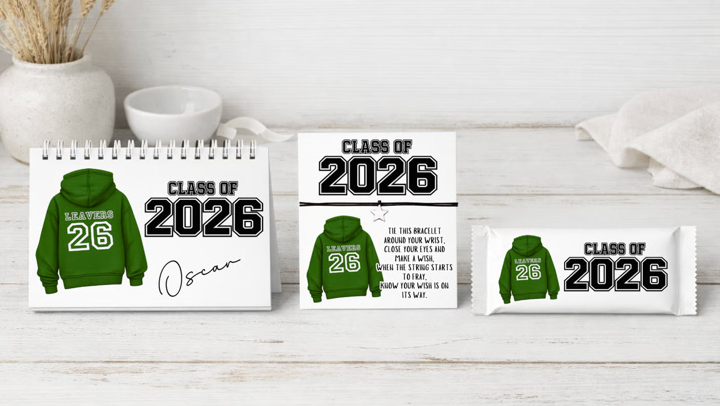 DIGITAL FILE - Leavers 2026 Hoodies - 36 Colours