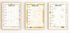DIGITAL FILE - Weekly Lists Prints