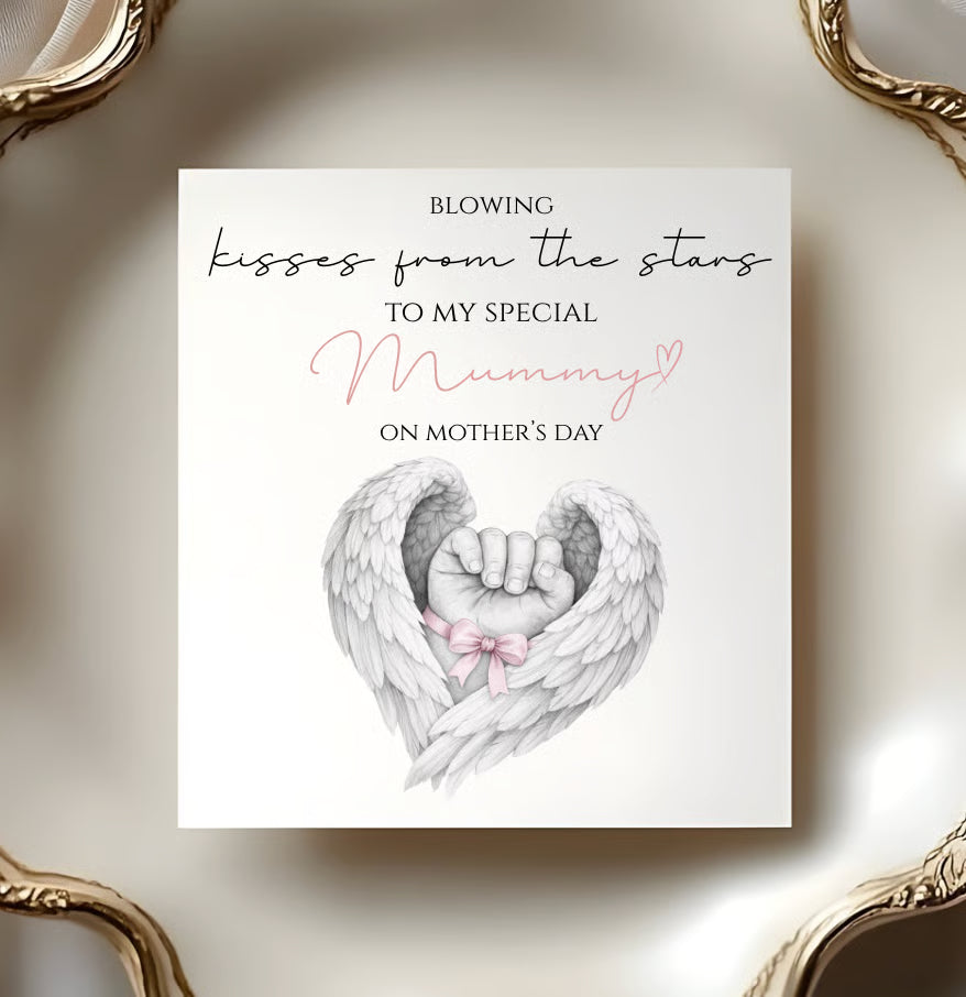 DIGITAL FILE - Mothers Day Kisses From The Stars Cards