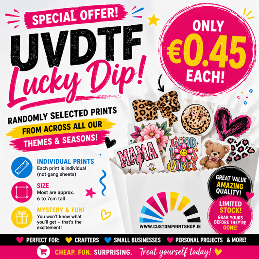 UVDTF Individual Print Lucky Dip