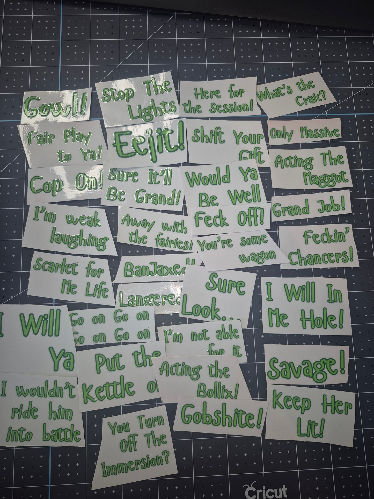 33 Irish Slang/Phrases UVDTF Bundle