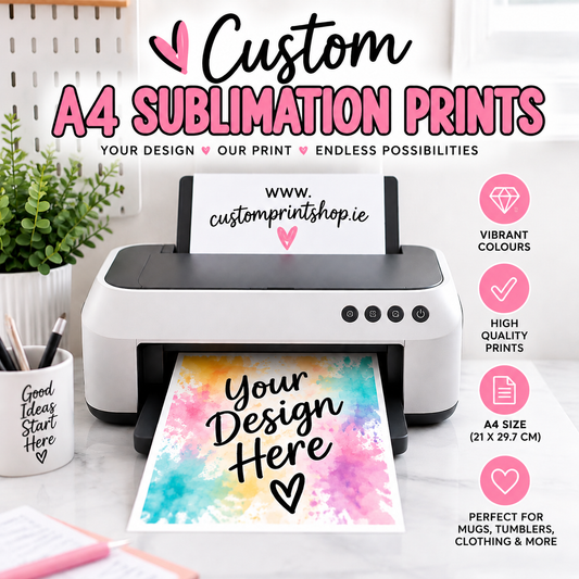 A4 Sublimation Prints