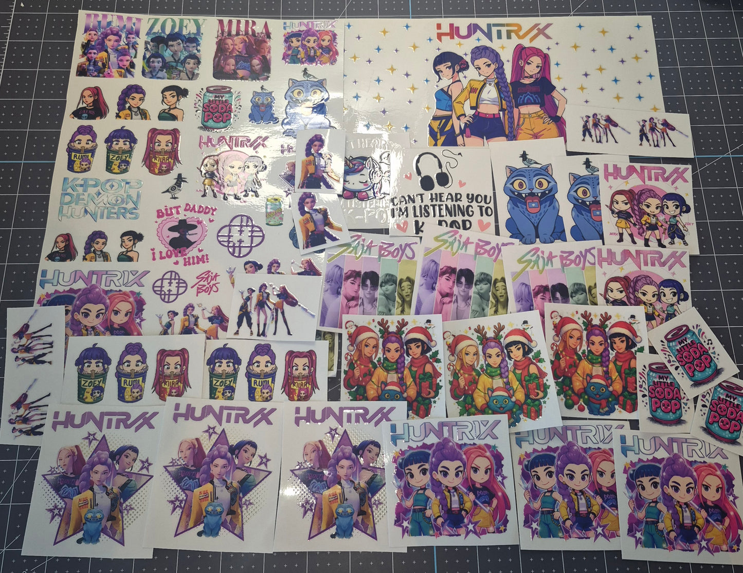 Kpop UVDTF Bundle (One Off)