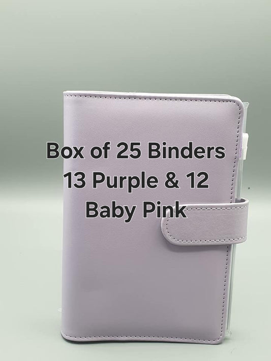 25 Mixed Colour Binder Joblot